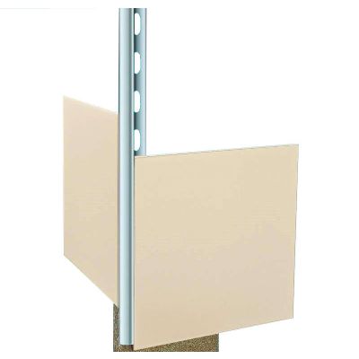 Guardavivos rígidos para azulejo aluminio