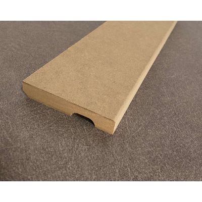 Rodapié MDF crudo 