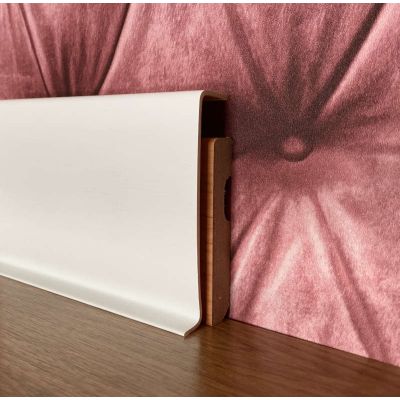 Cubre rodapié Z blanco antihumedad PVC