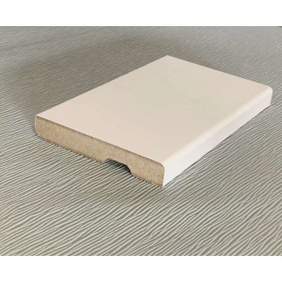 Rodapié MDF pre-lacado real UV
