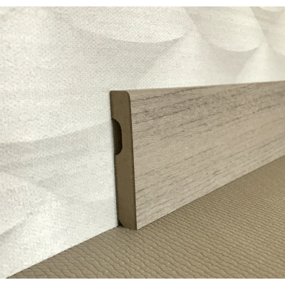 Rodapié MDF décor diseños (lámina PVC)