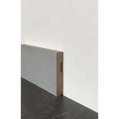 Rodapié MDF acero y aluminio auténticos